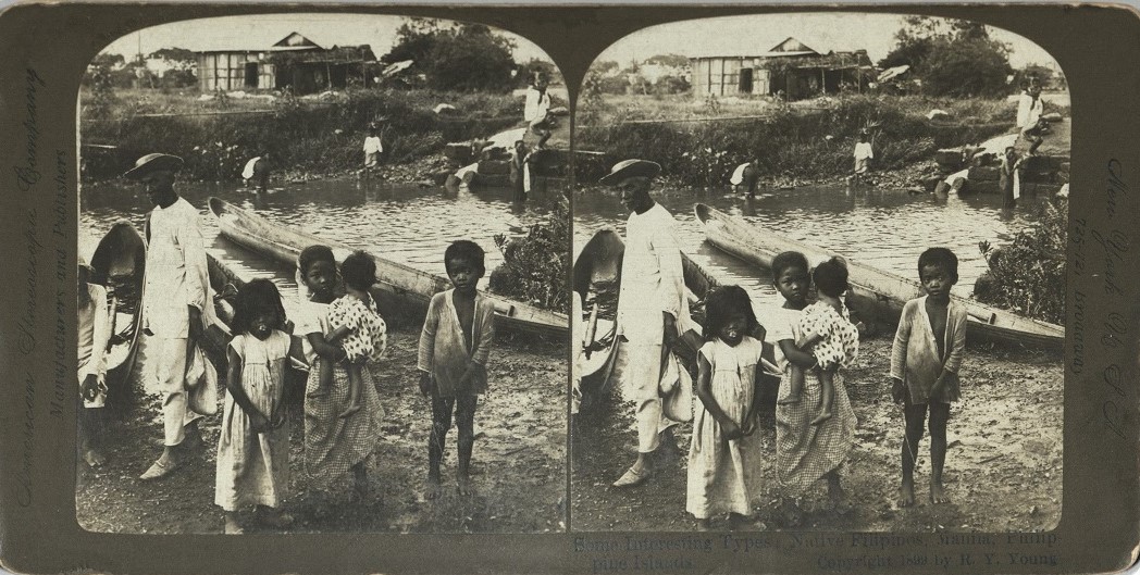 Some Interesting Types : Native Filipinos, Manila, Philippine Islands.